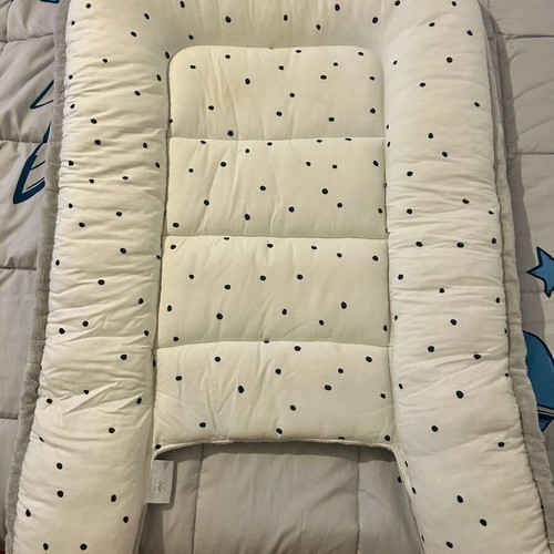 Baby nest like new double-sided cotton and velour
