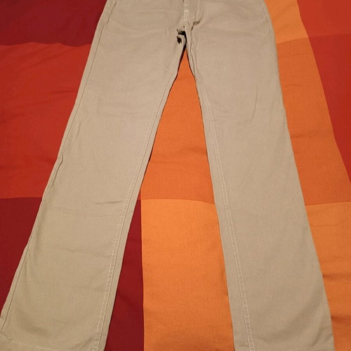 Beige jeans like new for boys 13-14 years old