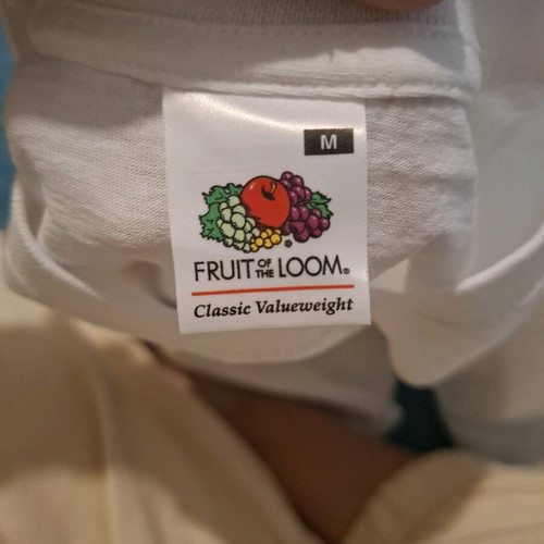 Fruit of the Loom T-shirts size M like new, white