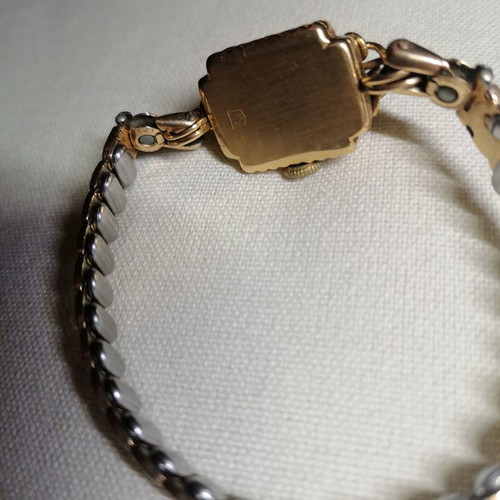 EFZO 17 Rubis Gold Vintage Women's Watch with Elastic Bracelet used