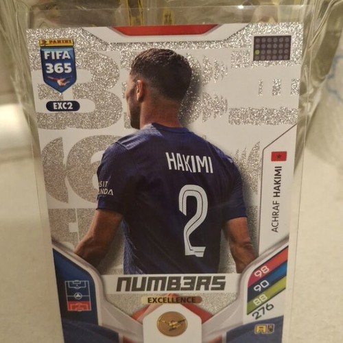 Hakimi Numbers Panini 2026 card