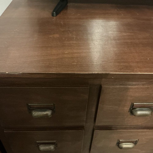 Decorative furniture made of birch wood