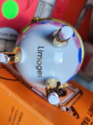 Limoges egg used
