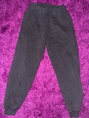 Black tracksuit like new, size 128 cm for 8 years old