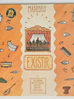 Madredeus Existir vinyl record like new, first release 1990