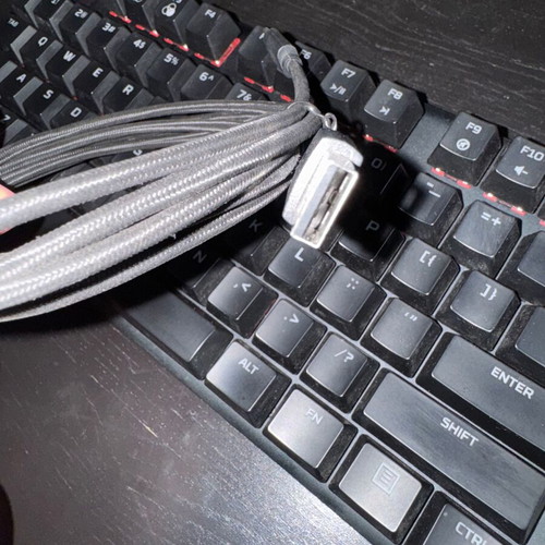 HyperX mechanical gaming keyboard RGB LED like new