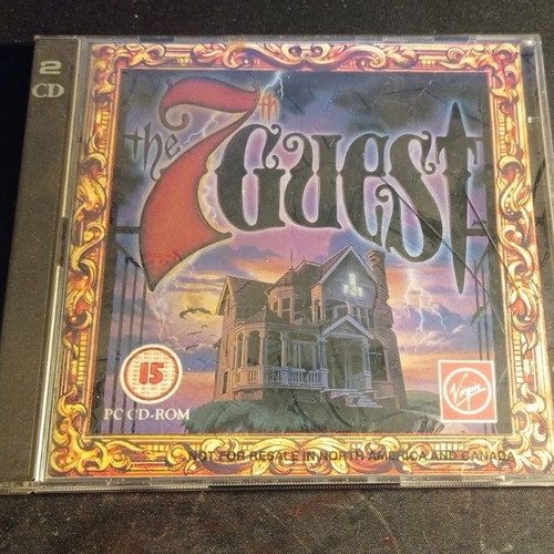 The 7th Guest PC CD ROM game like new, vintage