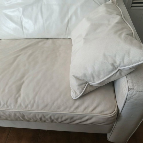 Corn Conseta leather sofa German used