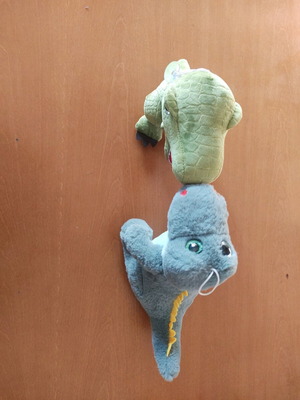 Plush Dinosaurs 2pcs