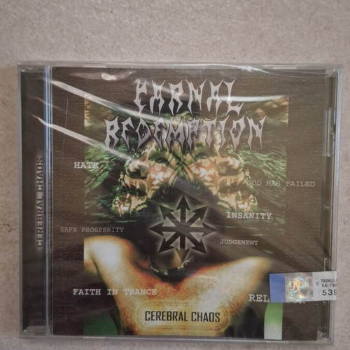 Carnal Redemption Cerebral Chaos CD new, metal