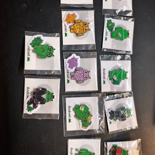 Android collectible pins new, Android Artist Series MWC 2026