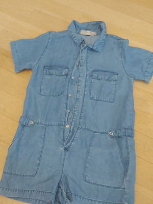 Zara girls' romper like new, size 6-7 years, thin fabric