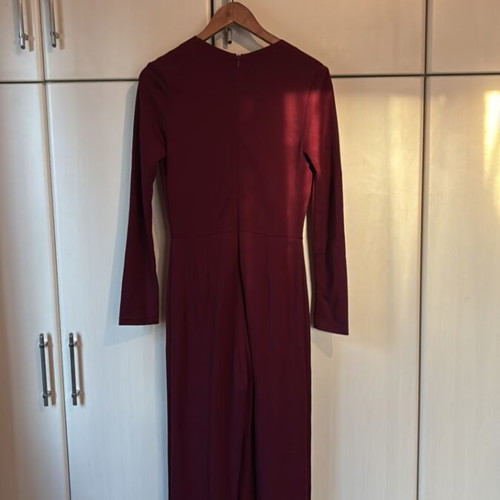 Mi-Ro Women's Jumpsuit new, size 42, burgundy
