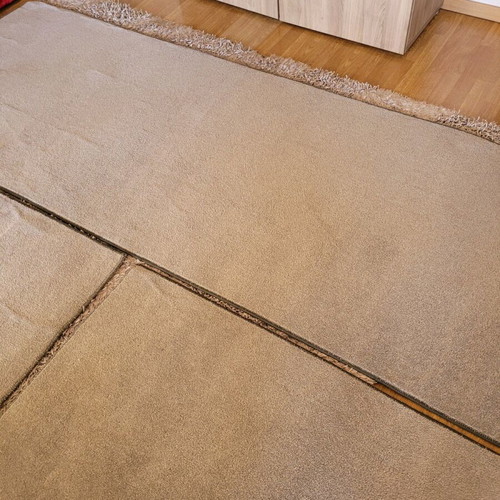 Gray rugs like new, set of 3 pieces