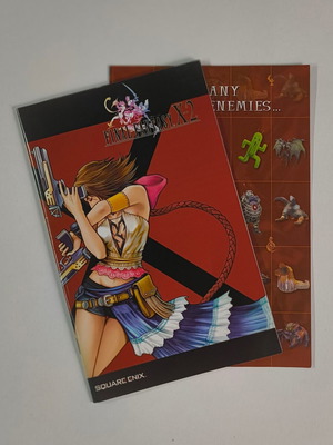 Final Fantasy X-2 PS2 manual used, English edition