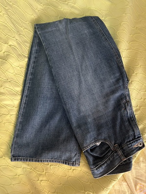 Jeans καμπάνα Marks & Spencer μέγεθος S μεταχειρισμένα, μπλε, στενέμενη μέση