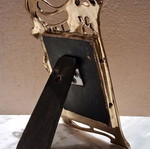 Αντίκα κορνίζα Art Nouveau μπρούτζινη σαν καινούργια, Belle Époque