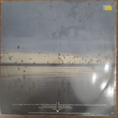 Echo and the Bunnymen Heaven Up Here LP used, 1981 European edition