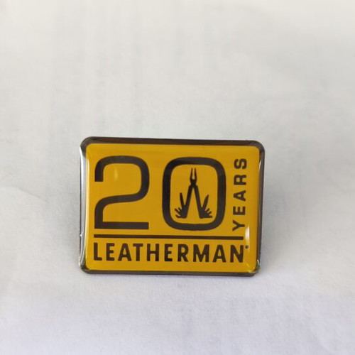 Leatherman 20th Anniversary Lapel Pin New from 2003