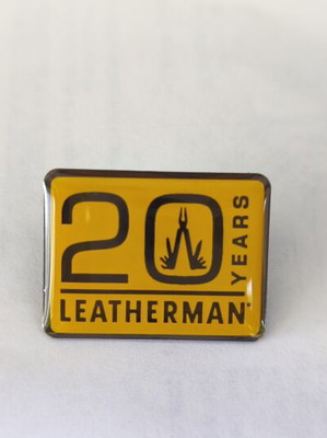 Leatherman 20th Anniversary Lapel Pin New from 2003