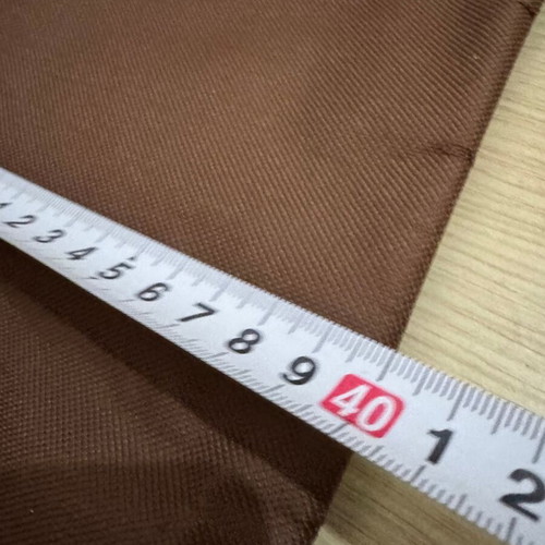 Fabric hand bag used with zipper