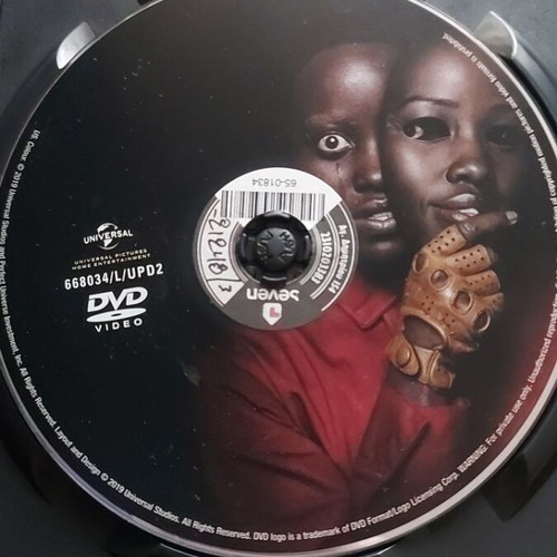 Us DVD used with subtitles, movie by Jordan Peele