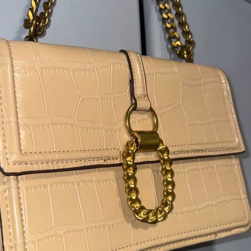 Zara shoulder crossbody bag like new, beige