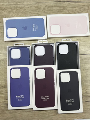 Apple Leather and Silicone Cases for iPhone 13 Pro MagSafe new