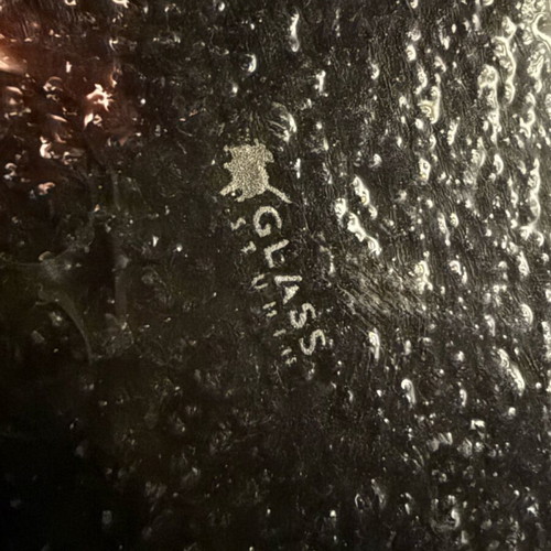 Χειροποίητο γυάλινο τασάκι καινούργιο από Glass Studio