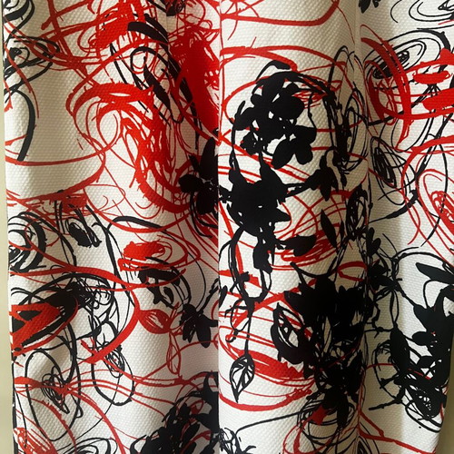 Dress like new with colorful cotton original design, size M
