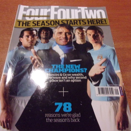 Four Four Two September 2010 magazine like new