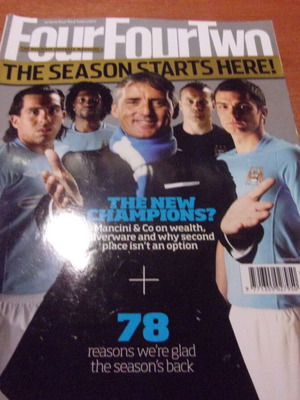 Four Four Two September 2010 magazine like new