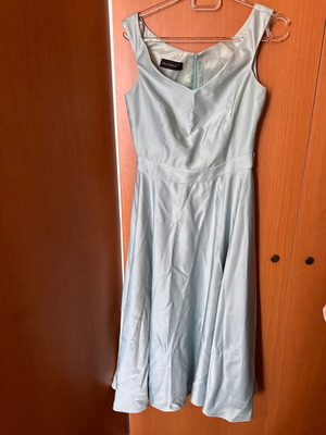 Special occasion dress like new, turquoise, size S