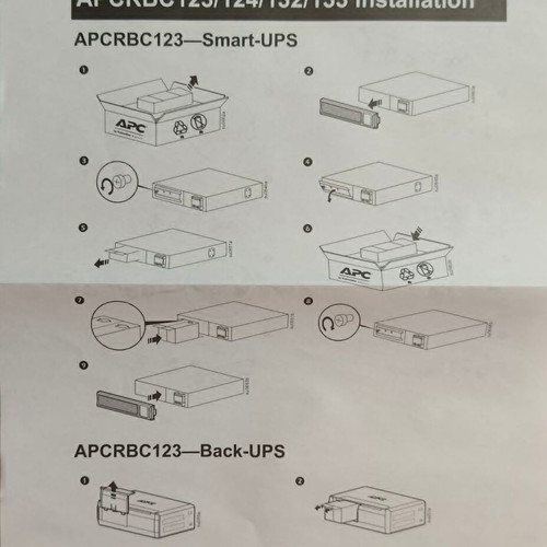APC APCRBC123 Replacement Battery Cartridge new