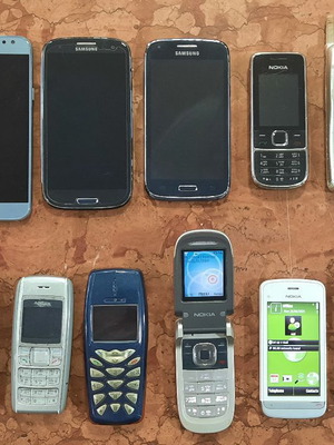 Mobile Phones used for Spare Parts Nokia Samsung Panasonic