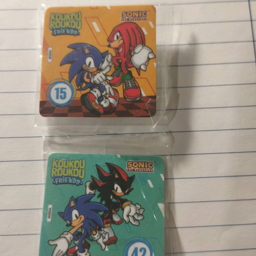 Kouroukou Sonik stickers new, pack of 2 sealed