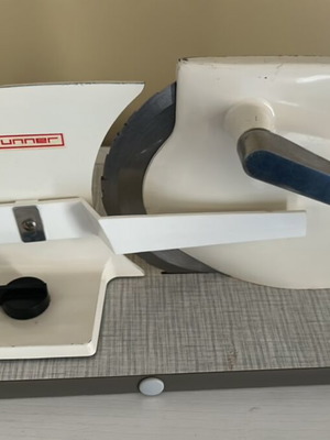 Brunner Vintage Manual Meat Slicer Used