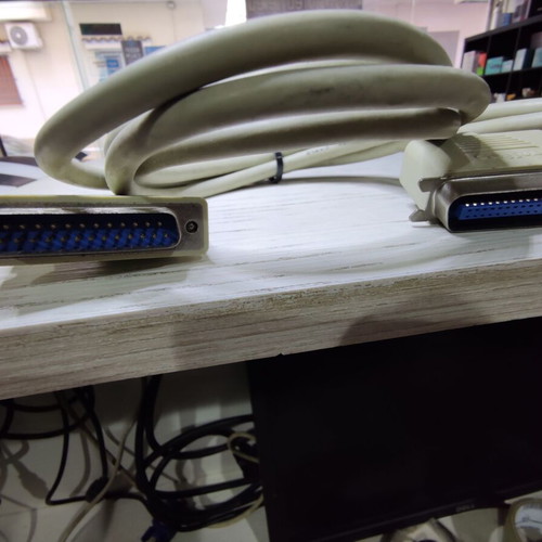 Serial and parallel cables used, pack of 3 pieces