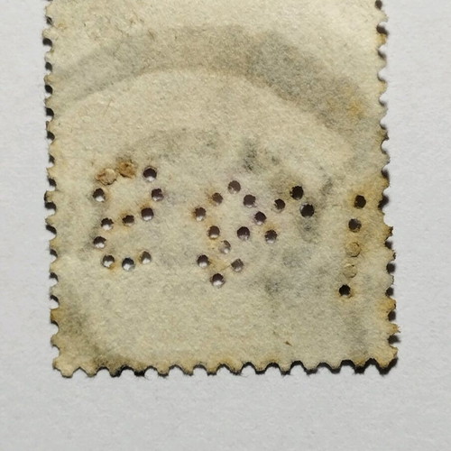 Great Britain 9 Pence 1887 Queen Victoria stamp used