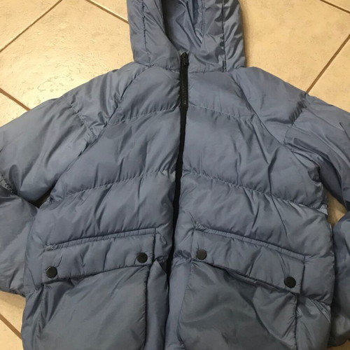 Tiffosi Kids Puffer Jacket with Hood 15-16 Years Used, Turquoise