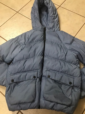 Tiffosi Kids Puffer Jacket with Hood 15-16 Years Used, Turquoise