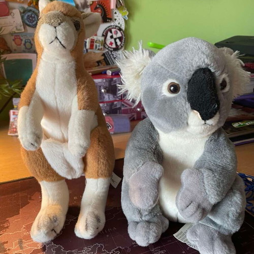Australian animal stuffed toys National Geographic new