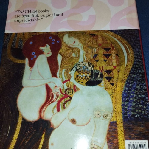 Gustav Klimt The World in Female Form Hardcover book like new