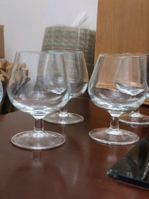 Liqueur glasses like new, pack of 5 pieces