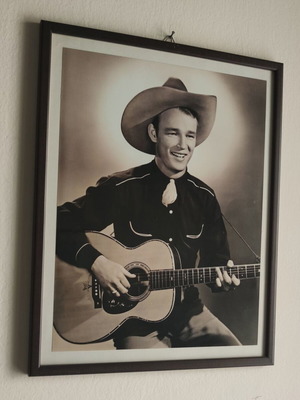 Vintage κάδρο Roy Rogers "King of the Cowboys" σαν καινούργιο