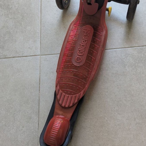 Glider deluxe xl scooter used with adjustable handlebar