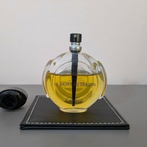 Le Baiser Du Dragon Cartier EDT 50 ml perfume used, Tester