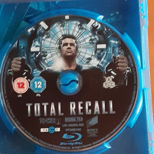 Total Recall 2-Disc Extended Director's Cut Blu-Ray like new