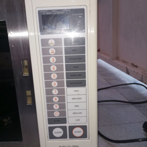 Hamilton Beach 999E microwave oven used, convection, 28L