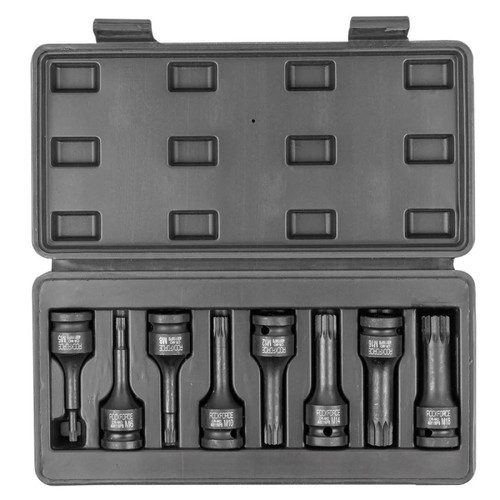 RockForce 1/2 Spline Impact Bit Set 8 Pieces new